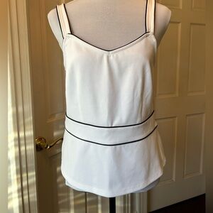 Elegant White Sleeveless Top